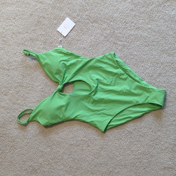 NWT Andie Santorini Green One Piece Bathing Suit Swim Suit - Picture 1 of 4